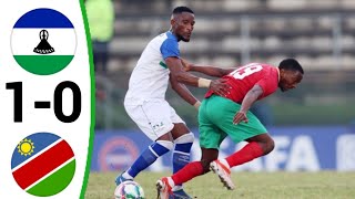 Lesotho vs Namibia 10 All Goals and Extended Highlights African Nations Championship 2024 [upl. by Mcnalley]