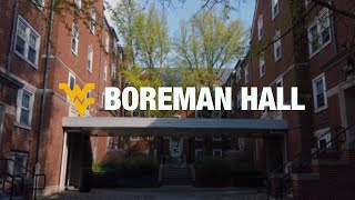 BOREMAN HALL 🏡💛💙 DORM TOUR [upl. by Ahseet]