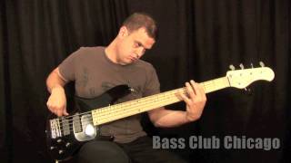 Bass Club Chicago Demos  Sadowsky Metro Modern M524 [upl. by Aseram]