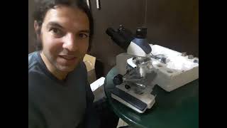 Review AmScope T120 Trinocular Lab Compound Microscope 2500X Mag Power Order link in description [upl. by Lesser]