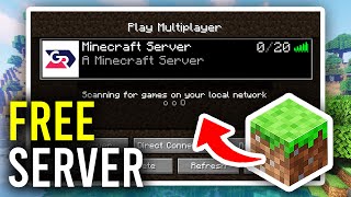 How To Make A Minecraft Server For Free  2024 [upl. by Aninnaig696]