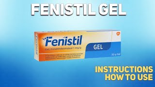 Fenistil gel Dimetindene how to use How and when to take it Who cant take Dimetindene [upl. by Sauncho]