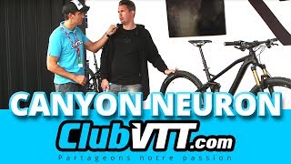 CANYON NEURON  Le nouveau vtt CANYON au Roc dAzur  250 [upl. by Lenore58]