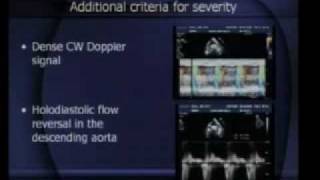 Echocardiography on Valvular Heart DiseasesAortic Regurgitation [upl. by Asilej]