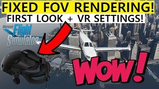 MSFS FOV RENDERING IS INSANE OPENXR TOOLKIT ULTRA VR SETTINGS  HP REVERB G2 [upl. by Noitna]