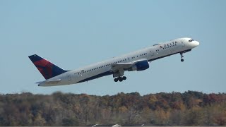 Plane Spotting at Detroit Metro Airport  October 24 2024 planespotting dtw [upl. by Atteram]