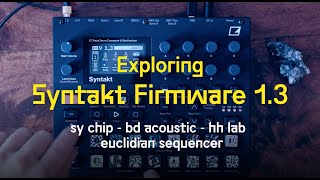 Exploring Syntakt Firmware 13 [upl. by Radu]