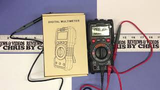 UnboxingDemo  KAIWEETS Digital Multimeter  HT113B [upl. by Enailuj]