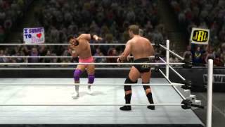 DAMIEN SANDOW NO SELLS CLOTHESLINE FROM HELL FROM JBL [upl. by Giza]