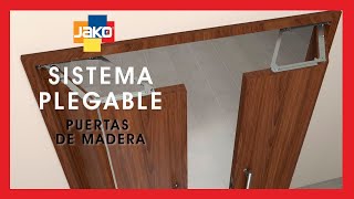 SISTEMA DE PUERTAS PLEGABLES CY3124 [upl. by Gottfried]