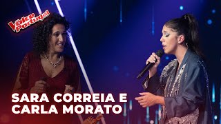 Sara Correia e Carla Morato  quotOs Teus Recadosquot  Provas Cegas  The Voice Portugal 2024 [upl. by Karisa]