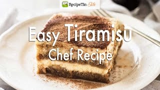 Easy Tiramisu Chef Recipe [upl. by Nivra]