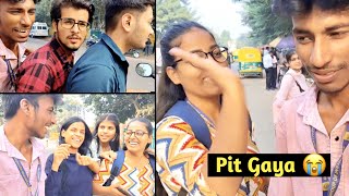 Ladki Ne Pit Diya 😭  College Vlog [upl. by Richard]