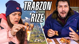 Trabzon Rize Sokak Lezzetleri   VLog [upl. by Melbourne666]