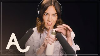 Alexa Chung Tries ASMR  ALEXACHUNG [upl. by Keg]