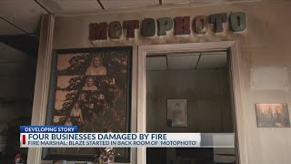 4 businesses affected after fire at MotoPhoto in Tyler [upl. by Trab578]