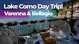 Lake Como Day Trip  Varenna amp Bellagio  Lake Como Italy  Full Tour [upl. by Lily]