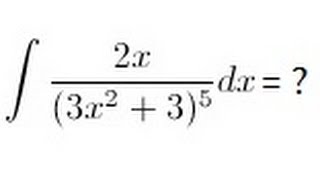 Calculus  Integration By Substitution 2 of 13 [upl. by Nibot85]