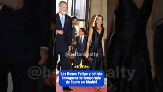 Los Reyes Felipe y Letizia inauguran la temporada de ópera felipeyletizia reyfelipe reinaletizia [upl. by Raphaela486]