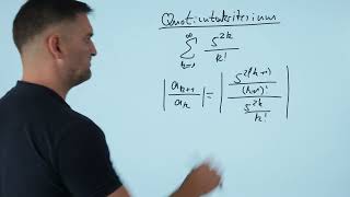 Quotientenkriterium Beispiel  Mathe by Daniel Jung [upl. by Saunderson]