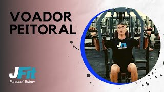 VOADOR PEITORAL  TREINO DE PEITO  PECK DECK  COMO TREINAR PEITORAL NA ACADEMIA  TREINO JFIT [upl. by Afirahs769]