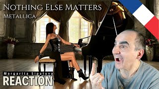 METALLICA  Nothing Else Matters piano cover ║ Réaction Française [upl. by Zadoc]