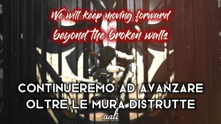 THE LAST TITAN  LINKED HORIZON  Traduzione ITA  Lyrics  Attack On Titan Final [upl. by Enohs636]