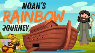 Noah and the Ark Song with lyrics Bible Songs for Kids  Christian video for babies [upl. by Luana]