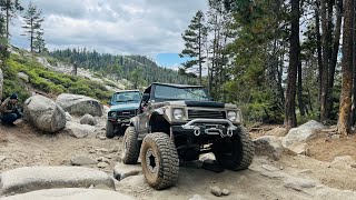 Suzukis on the Rubicon from Loon Lake to Wentworth Springs [upl. by Boutis961]