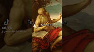 Saint Jerome is best known for his translation of the Bible into Latin [upl. by Atikat]