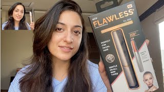 FLAWLESS FACIAL HAIR REMOVER  Review  Demo  Eyebrows at Home FlawlessBrows [upl. by Borer]