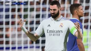 REAL MADRID VS CHELSEA 42  UEFA CHAMPIONS LEAGUE  FIFA 23  Shafin Gamer [upl. by Entirb341]