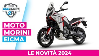 Moto Morini le novità a EICMA 2023 [upl. by Yam917]