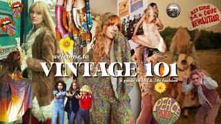 dressing vintage 101  a guide to 60s amp 70s inspired fashion ✿ [upl. by Laemsi]