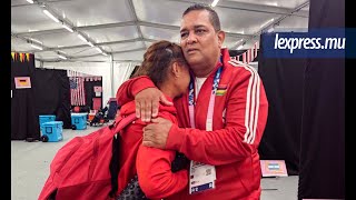 Finale du 100m T54  Noemi Alphonse termine à la quatrième place [upl. by Harsho]