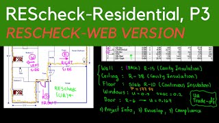 REScheck IECCEnergy Code Part 3 [upl. by Rica3]