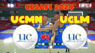 Uclm vs Ucmn Cesafi 2024 Full game highlights [upl. by Mehetabel]