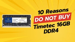 DONT BUY Timetec 16GB DDR4 BEFORE WATCHING THIS VIDEO 😱 10 Reasons [upl. by Akieluz]