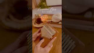 Mamma Mia Ripley Alexander Version 🪷  easy kalimba tabs for beginners [upl. by Vierno]