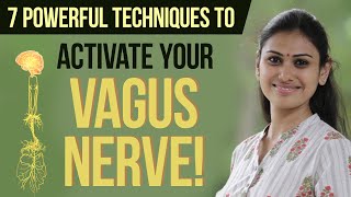 7 Powerful Techniques to Activate Vagus Nerve  Art of Living  Dr Ankita Dhelia [upl. by Dori464]