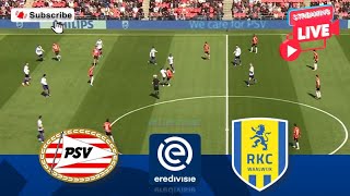 🔴LIVE PSV Eindhoven vs RKC Waalwijk  Match Today⚽🎬 [upl. by Hanan700]