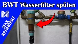 BWT Hauswasserfilter Rückspülen  BWT Amadeus eco RSF Wasserfilter [upl. by Suzan958]