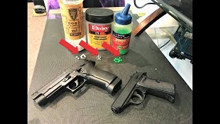 6mm Airsoft BB vs 45mm Metal BB [upl. by Brianne]