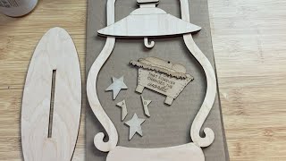 WOOD KIT WEDNESDAY WITH MONARCH MOM DIY [upl. by Gerdeen]