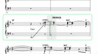 DREAM THEATER ● Anna Lee  Isolated Keyboard 2  SCORE [upl. by Lola]