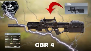 CBR4 BEST GUNSMITH CALL OF DUTY MOBILE  CBR4 RANK BUILD COD MOBILE [upl. by Bennett]