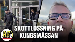 Skottlossning i köpcenter – en person skjuten [upl. by Quartis]