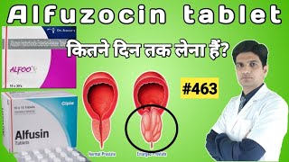 Alfuzocin prolonged release tablets ip 10mg uses  Alfuzocin tablet uses in hindi  Alfuzocin 10 mg [upl. by Graf]