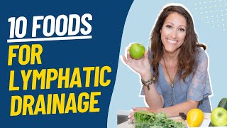 Top 10 Foods That Promote Lymphatic Drainage amp Reduce Swelling [upl. by Ahsienaj800]