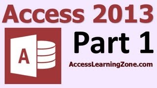 Microsoft Access 2013 Tutorial Level 1 Part 01 of 12  Database Terminology [upl. by Yeca]